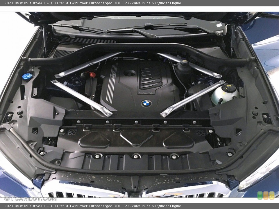 3.0 Liter M TwinPower Turbocharged DOHC 24-Valve Inline 6 Cylinder Engine for the 2021 BMW X5 #140018603