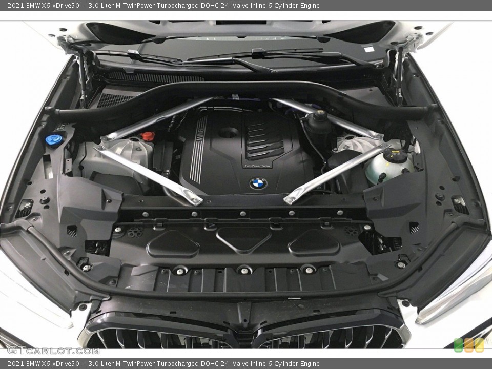 3.0 Liter M TwinPower Turbocharged DOHC 24-Valve Inline 6 Cylinder Engine for the 2021 BMW X6 #140019665