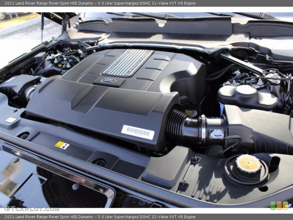 5.0 Liter Supercharged DOHC 32-Valve VVT V8 Engine for the 2021 Land Rover Range Rover Sport #140021397