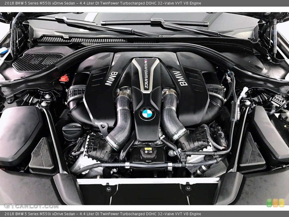 4.4 Liter DI TwinPower Turbocharged DOHC 32-Valve VVT V8 Engine for the 2018 BMW 5 Series #140028405