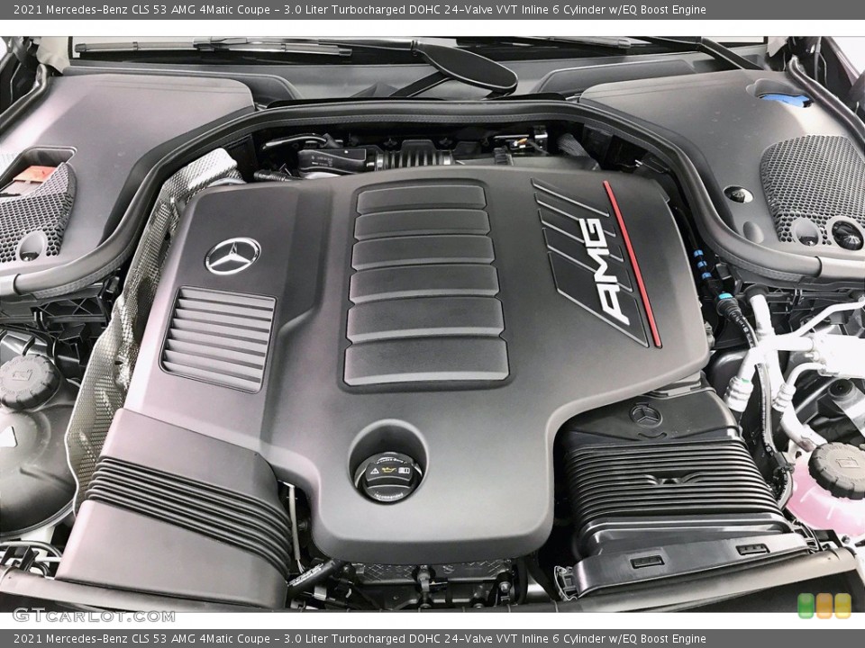 3.0 Liter Turbocharged DOHC 24-Valve VVT Inline 6 Cylinder w/EQ Boost Engine for the 2021 Mercedes-Benz CLS #140034214