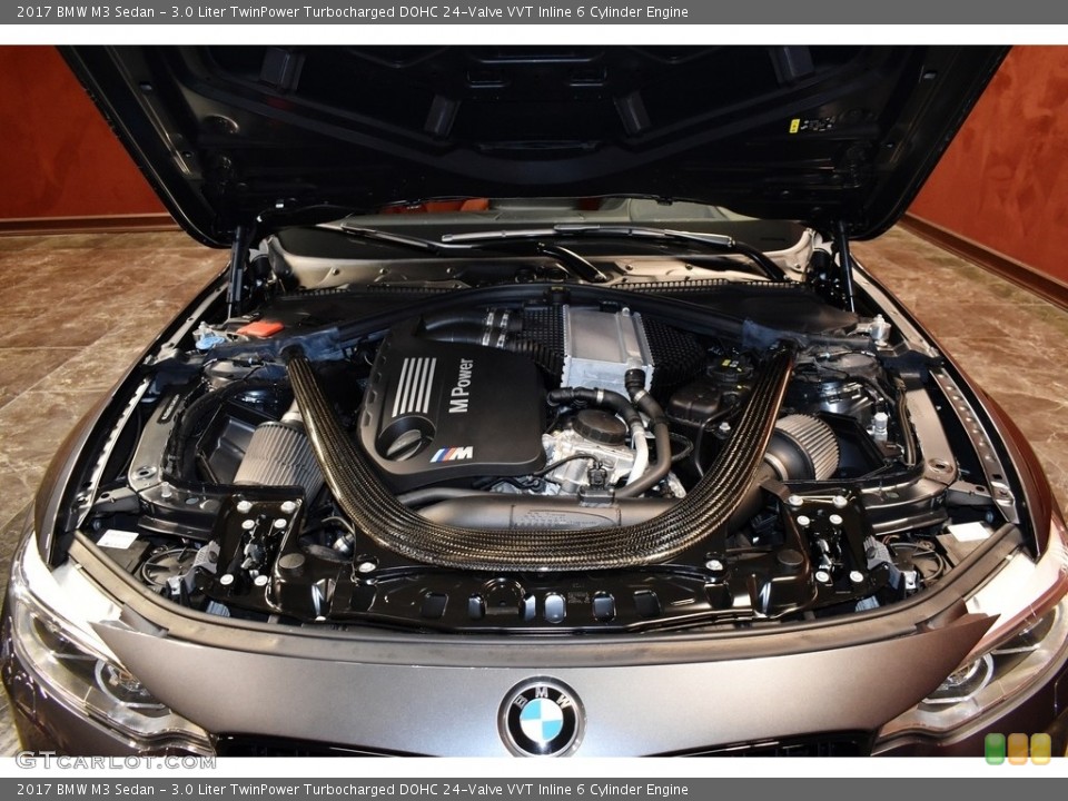 3.0 Liter TwinPower Turbocharged DOHC 24-Valve VVT Inline 6 Cylinder Engine for the 2017 BMW M3 #140036005