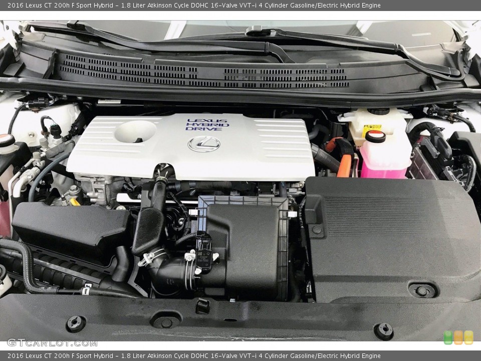 1.8 Liter Atkinson Cycle DOHC 16-Valve VVT-i 4 Cylinder Gasoline/Electric Hybrid Engine for the 2016 Lexus CT #140039032