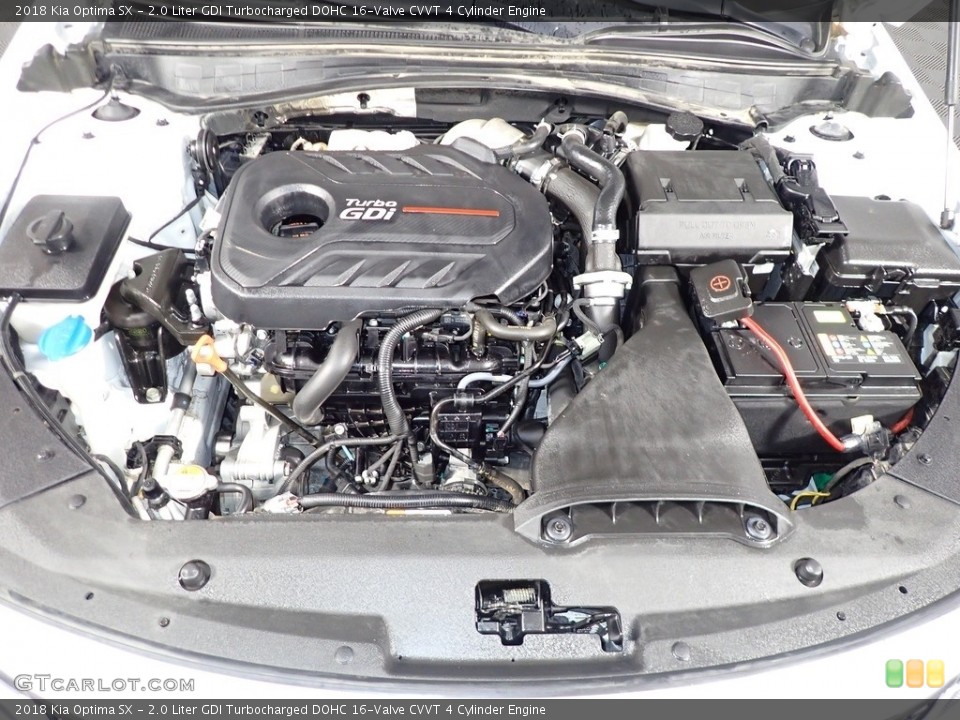 2.0 Liter GDI Turbocharged DOHC 16-Valve CVVT 4 Cylinder Engine for the 2018 Kia Optima #140048062