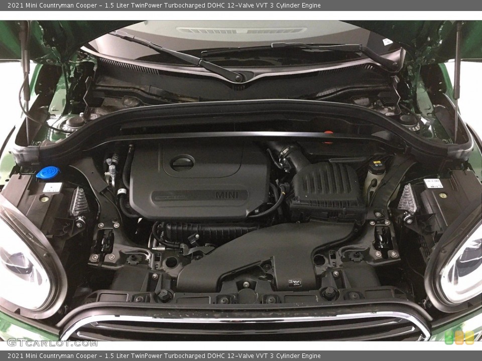 1.5 Liter TwinPower Turbocharged DOHC 12-Valve VVT 3 Cylinder 2021 Mini Countryman Engine