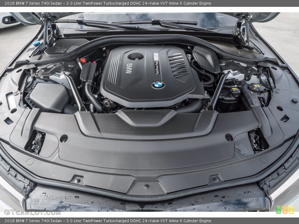 3.0 Liter TwinPower Turbocharged DOHC 24-Valve VVT Inline 6 Cylinder Engine for the 2018 BMW 7 Series #140071293