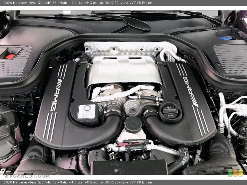 4.0 Liter AMG biturbo DOHC 32-Valve VVT V8 2020 Mercedes-Benz GLC Engine