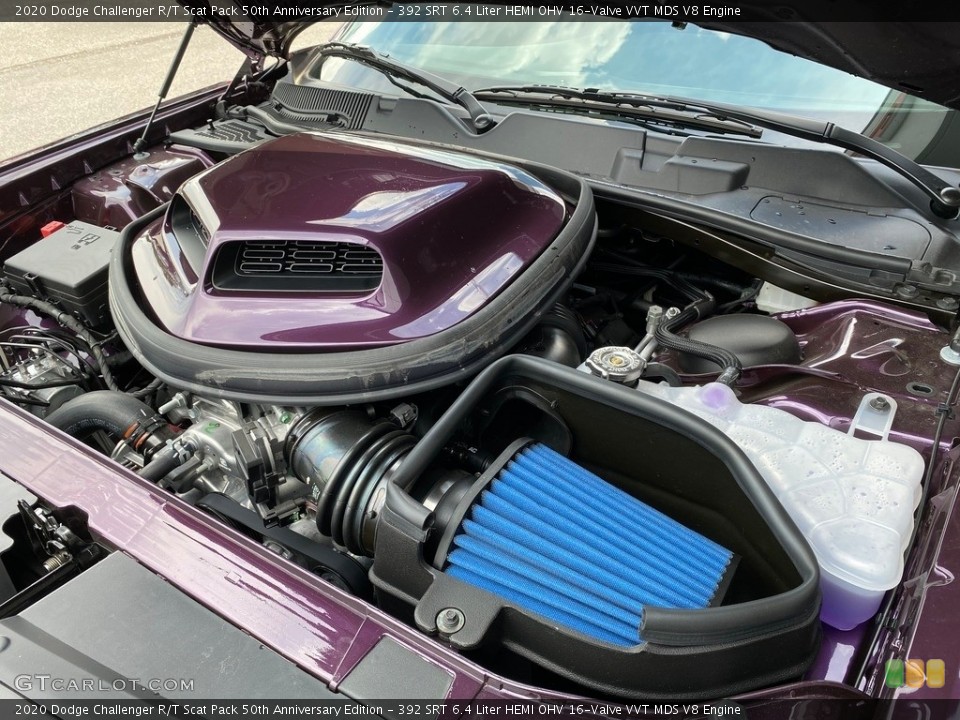 392 SRT 6.4 Liter HEMI OHV 16-Valve VVT MDS V8 Engine for the 2020 Dodge Challenger #140090512