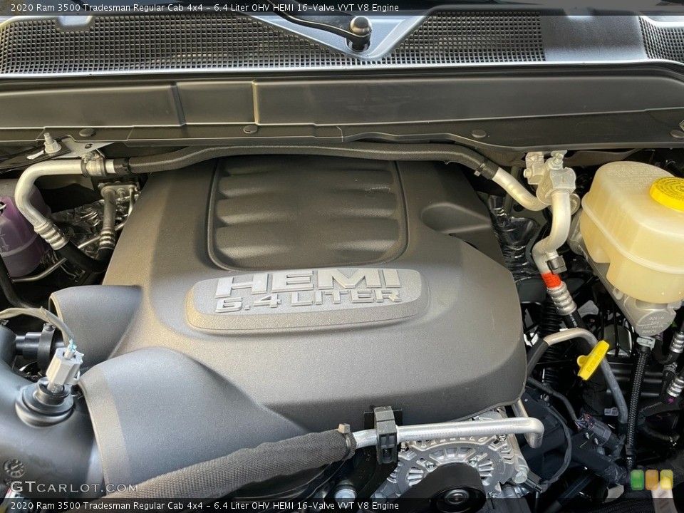 6.4 Liter OHV HEMI 16-Valve VVT V8 2020 Ram 3500 Engine
