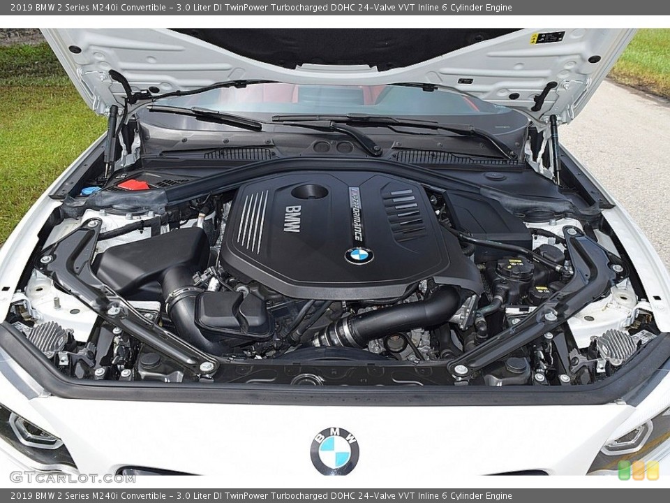 3.0 Liter DI TwinPower Turbocharged DOHC 24-Valve VVT Inline 6 Cylinder 2019 BMW 2 Series Engine