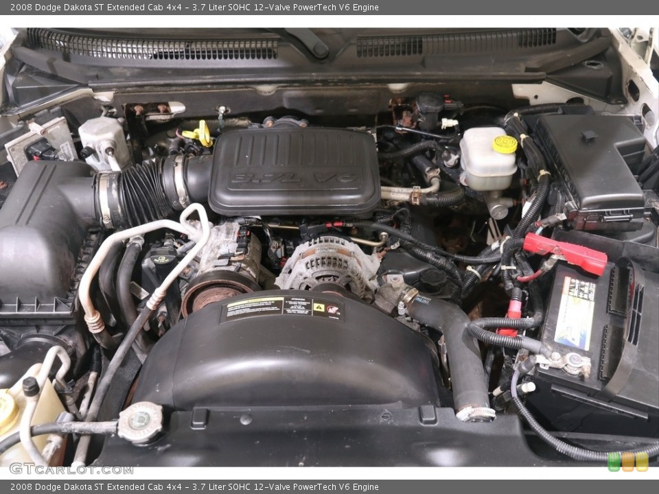 3.7 Liter SOHC 12-Valve PowerTech V6 Engine for the 2008 Dodge Dakota #140173446