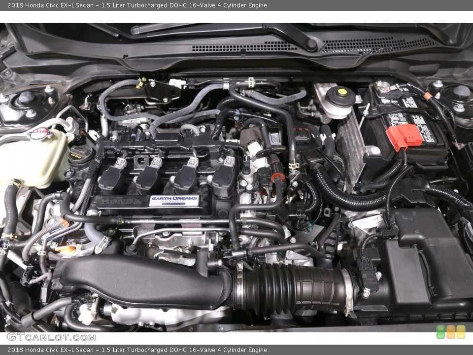 1.5 Liter Turbocharged DOHC 16-Valve 4 Cylinder Engine for the 2018 Honda Civic #140198433