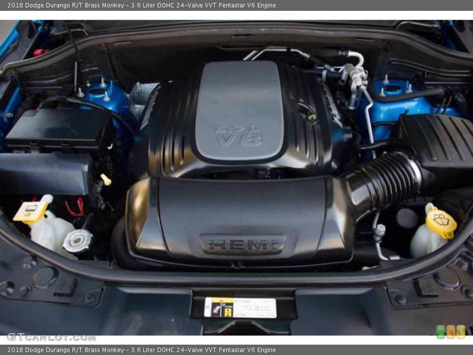 3.6 Liter DOHC 24-Valve VVT Pentastar V6 Engine for the 2018 Dodge Durango #140213586