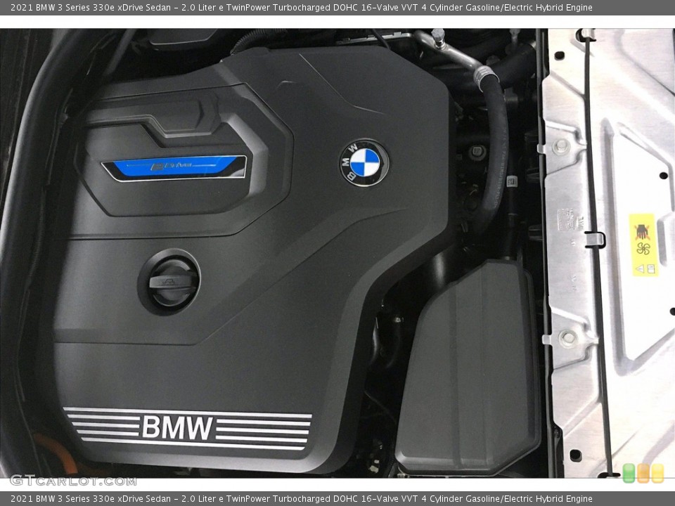 2.0 Liter e TwinPower Turbocharged DOHC 16-Valve VVT 4 Cylinder Gasoline/Electric Hybrid Engine for the 2021 BMW 3 Series #140217013