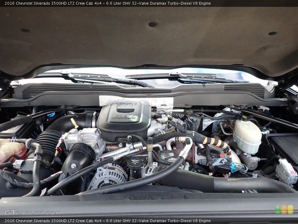 6.6 Liter OHV 32-Valve Duramax Turbo-Diesel V8 Engine for the 2016 Chevrolet Silverado 3500HD #140220866