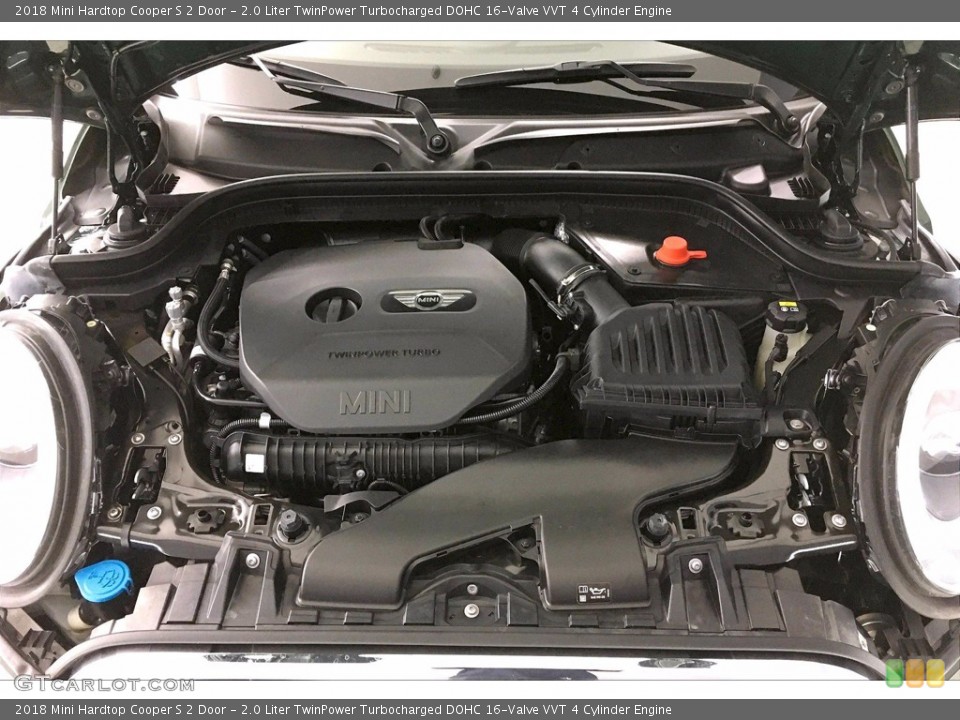 2.0 Liter TwinPower Turbocharged DOHC 16-Valve VVT 4 Cylinder 2018 Mini Hardtop Engine