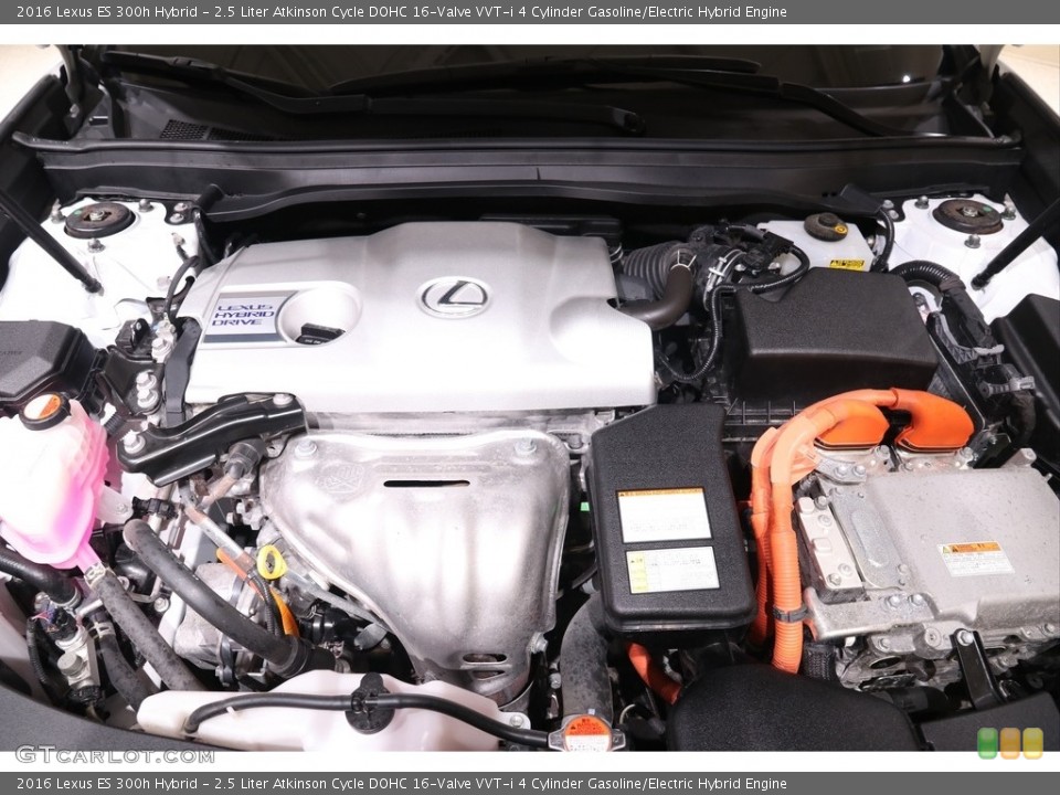 2.5 Liter Atkinson Cycle DOHC 16-Valve VVT-i 4 Cylinder Gasoline/Electric Hybrid Engine for the 2016 Lexus ES #140244615