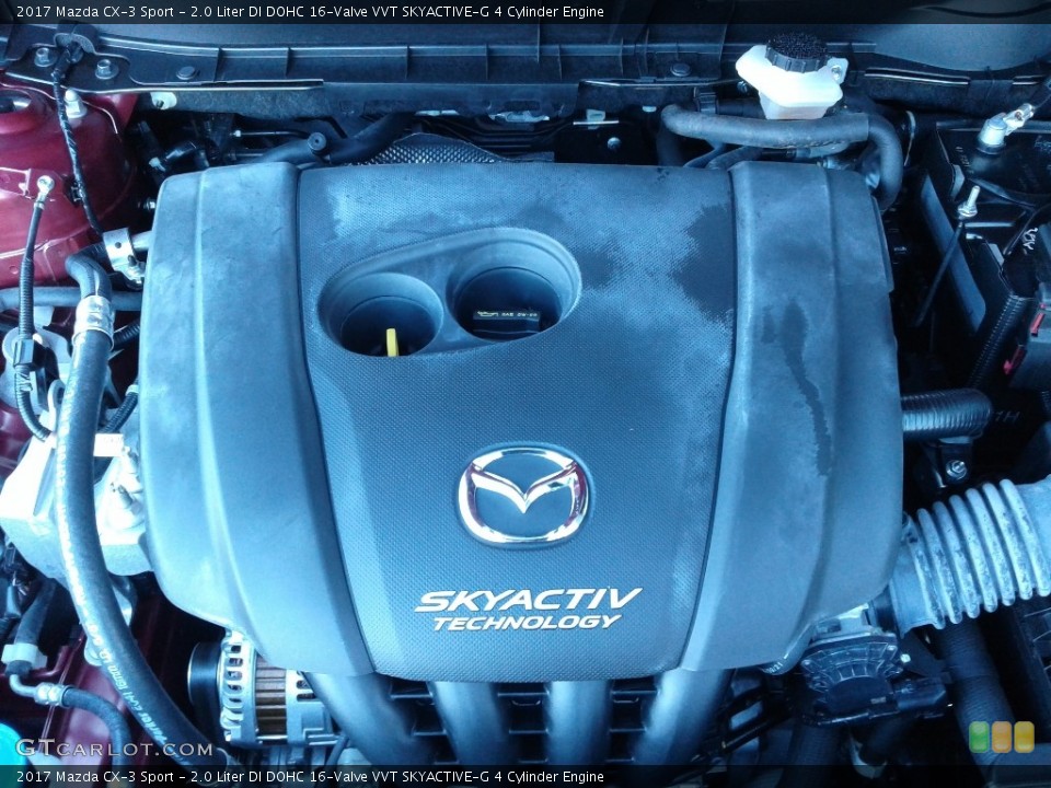 2.0 Liter DI DOHC 16-Valve VVT SKYACTIVE-G 4 Cylinder Engine for the 2017 Mazda CX-3 #140245562