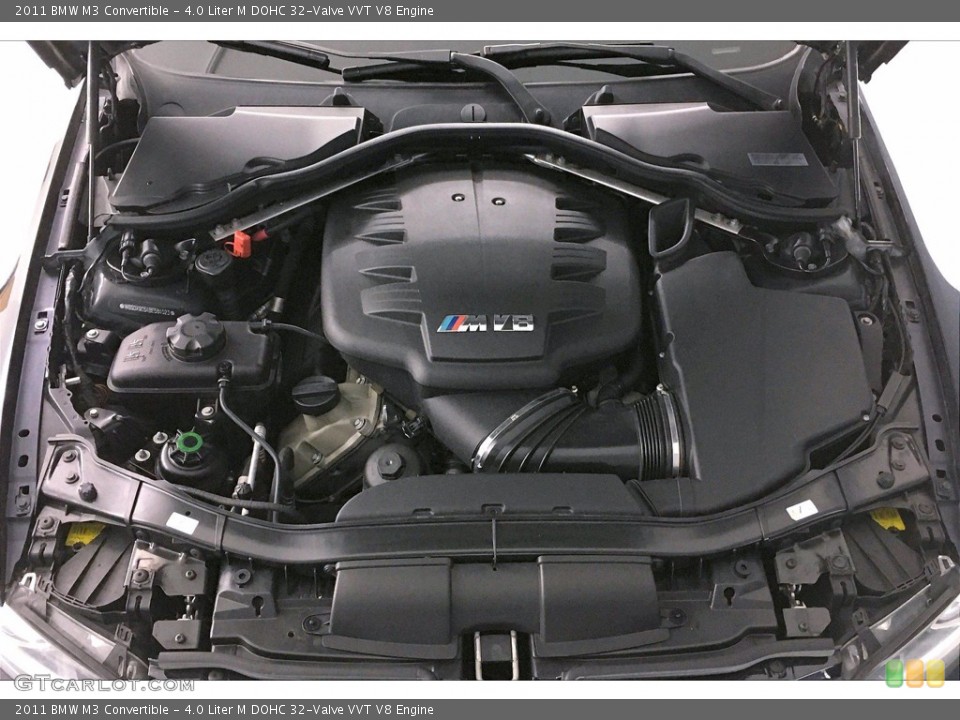 4.0 Liter M DOHC 32-Valve VVT V8 2011 BMW M3 Engine