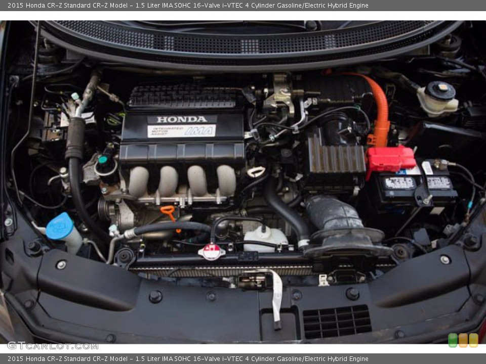 1.5 Liter IMA SOHC 16-Valve i-VTEC 4 Cylinder Gasoline/Electric Hybrid Engine for the 2015 Honda CR-Z #140257136