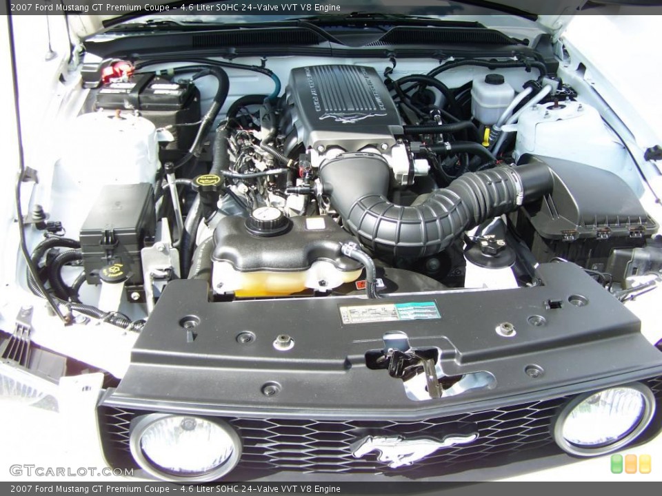 4.6 Liter SOHC 24-Valve VVT V8 Engine for the 2007 Ford Mustang #14026058