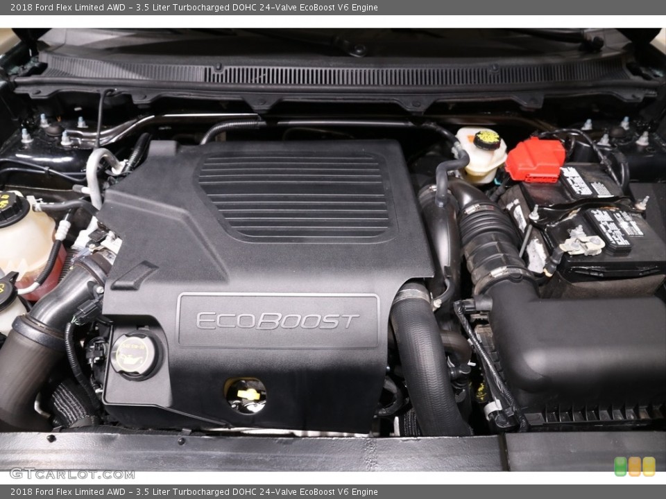 3.5 Liter Turbocharged DOHC 24-Valve EcoBoost V6 2018 Ford Flex Engine