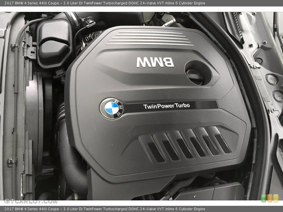 3.0 Liter DI TwinPower Turbocharged DOHC 24-Valve VVT Inline 6 Cylinder Engine for the 2017 BMW 4 Series #140284467