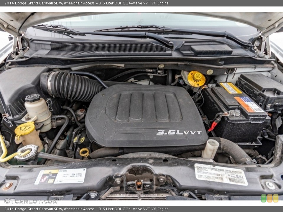 3.6 Liter DOHC 24-Valve VVT V6 Engine for the 2014 Dodge Grand Caravan #140287093