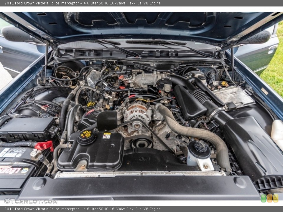 4.6 Liter SOHC 16-Valve Flex-Fuel V8 Engine for the 2011 Ford Crown Victoria #140287606