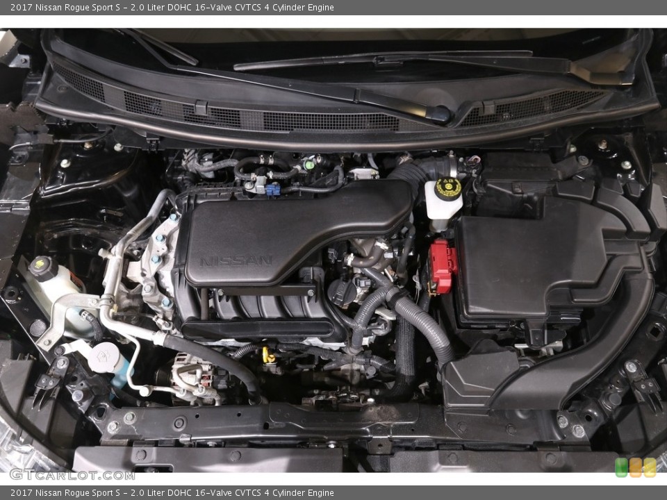 2.0 Liter DOHC 16-Valve CVTCS 4 Cylinder 2017 Nissan Rogue Sport Engine