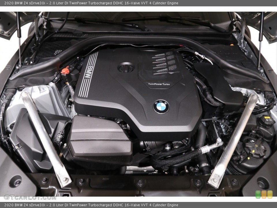 2.0 Liter DI TwinPower Turbocharged DOHC 16-Valve VVT 4 Cylinder 2020 BMW Z4 Engine