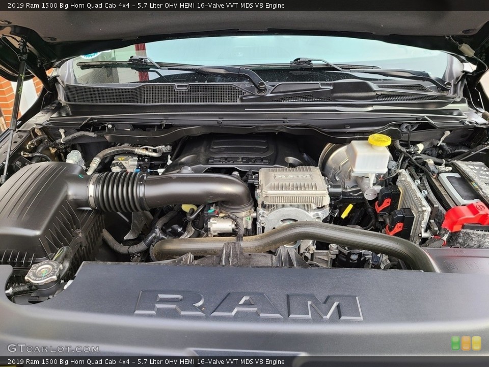 5.7 Liter OHV HEMI 16-Valve VVT MDS V8 Engine for the 2019 Ram 1500 #140309989