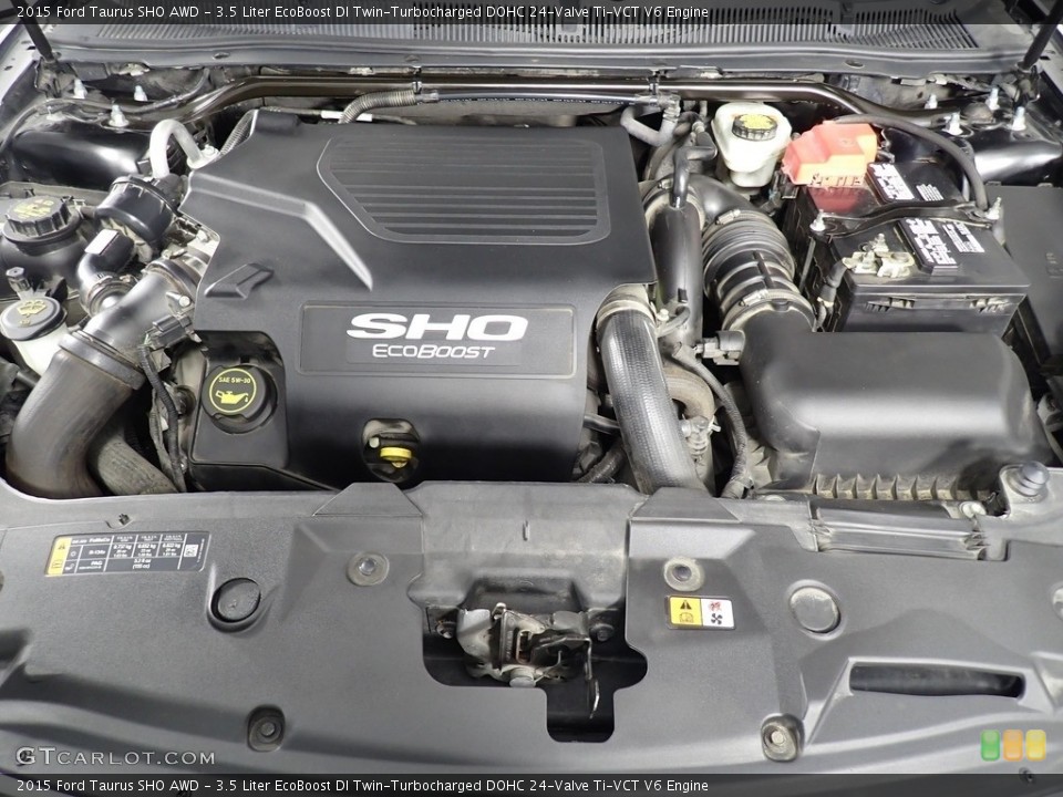 3.5 Liter EcoBoost DI Twin-Turbocharged DOHC 24-Valve Ti-VCT V6 2015 Ford Taurus Engine