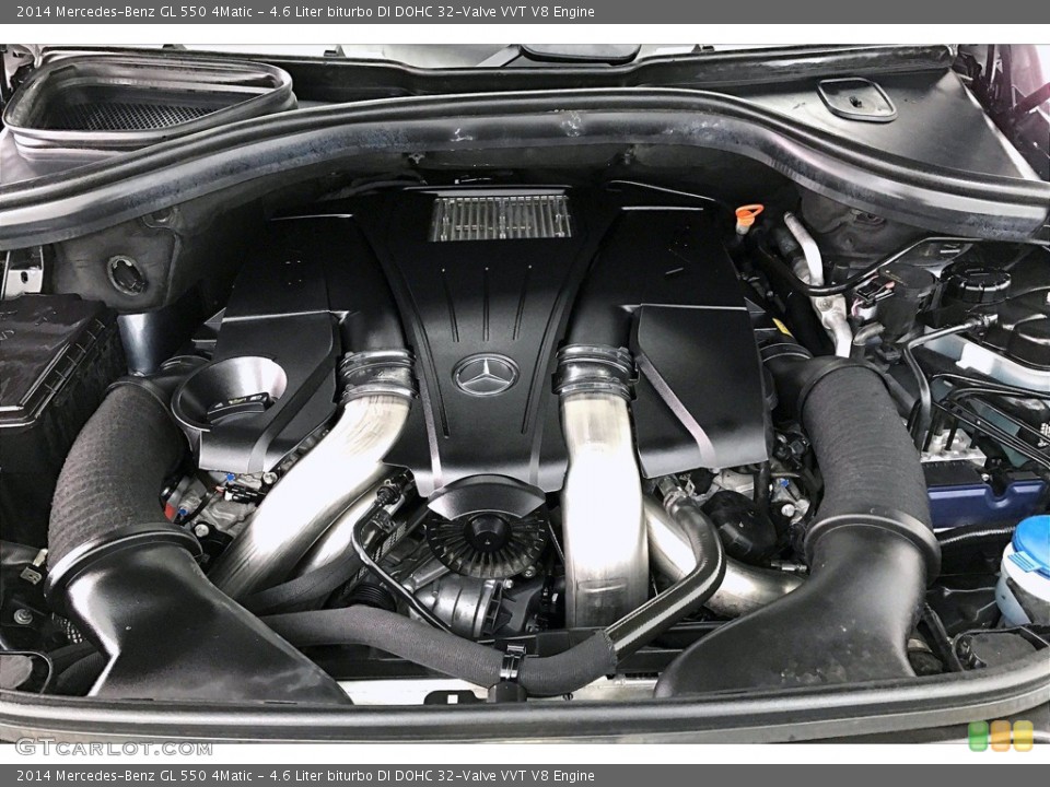 4.6 Liter biturbo DI DOHC 32-Valve VVT V8 Engine for the 2014 Mercedes-Benz GL #140331216