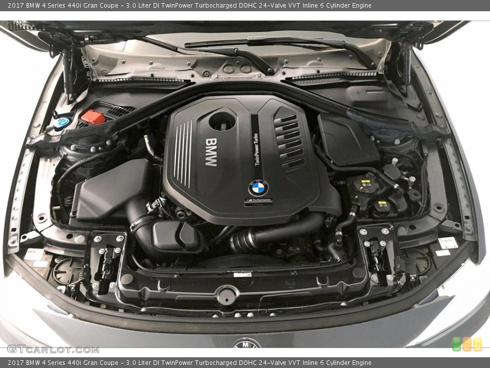 3.0 Liter DI TwinPower Turbocharged DOHC 24-Valve VVT Inline 6 Cylinder Engine for the 2017 BMW 4 Series #140333874