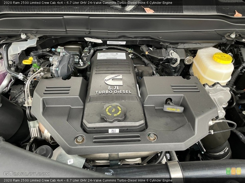 6.7 Liter OHV 24-Valve Cummins Turbo-Diesel Inline 6 Cylinder Engine for the 2020 Ram 2500 #140338869