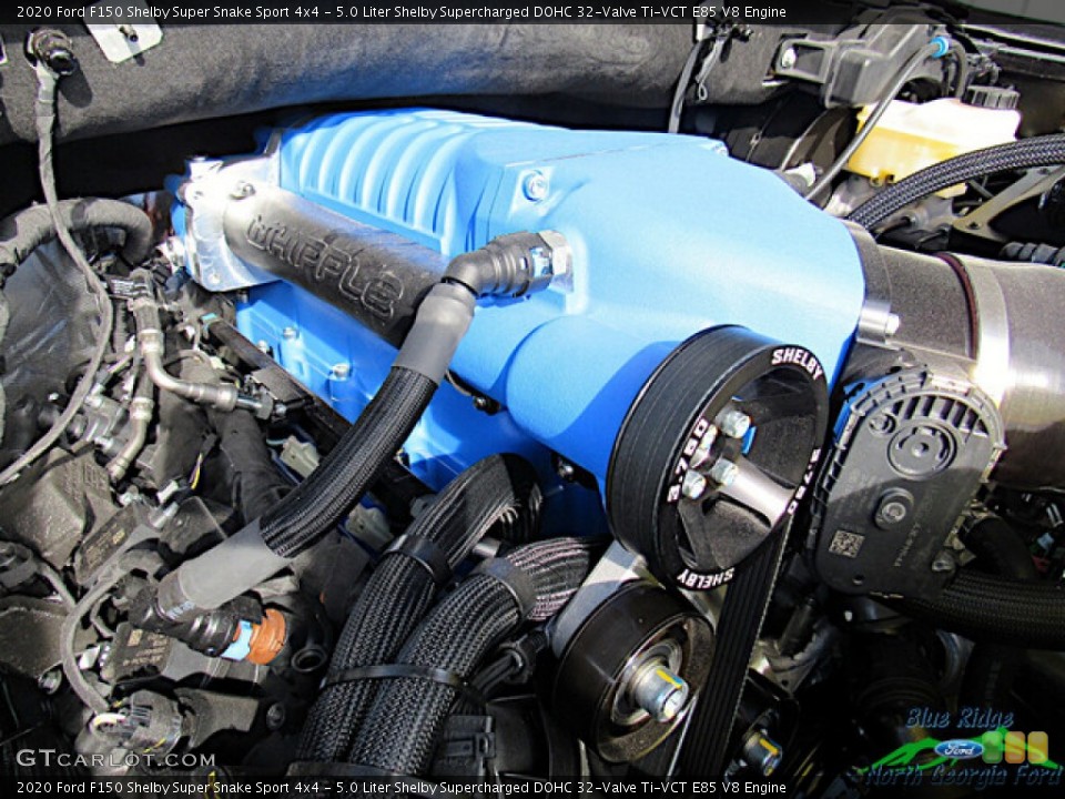 5.0 Liter Shelby Supercharged DOHC 32-Valve Ti-VCT E85 V8 Engine for the 2020 Ford F150 #140345181