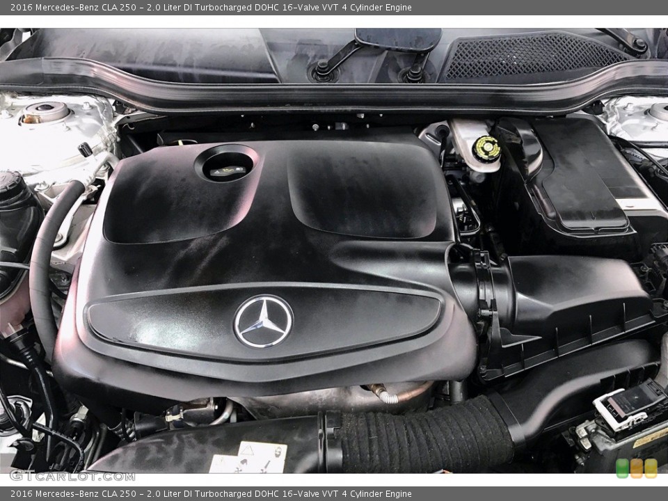 2.0 Liter DI Turbocharged DOHC 16-Valve VVT 4 Cylinder 2016 Mercedes-Benz CLA Engine