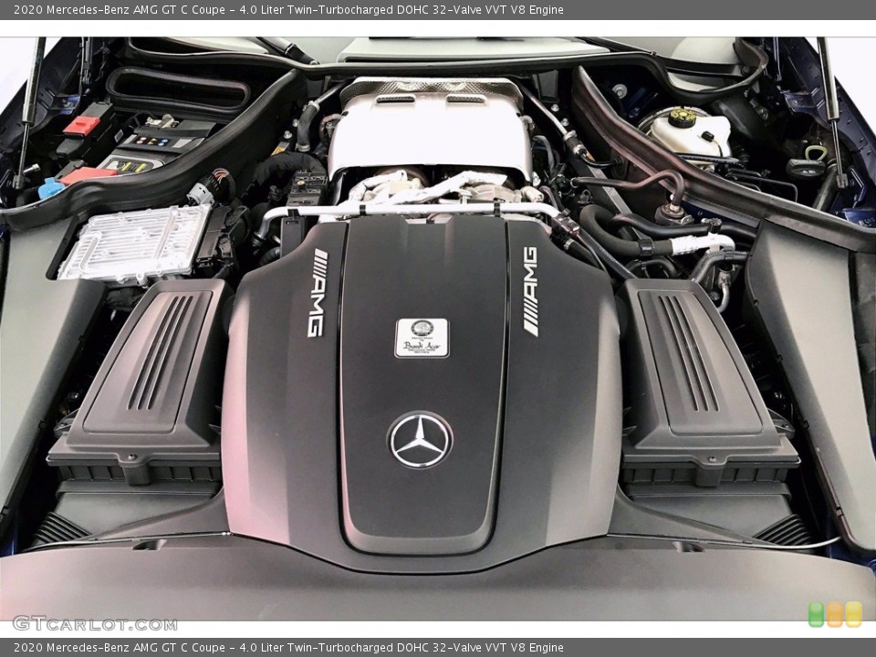 4.0 Liter Twin-Turbocharged DOHC 32-Valve VVT V8 Engine for the 2020 Mercedes-Benz AMG GT #140379263