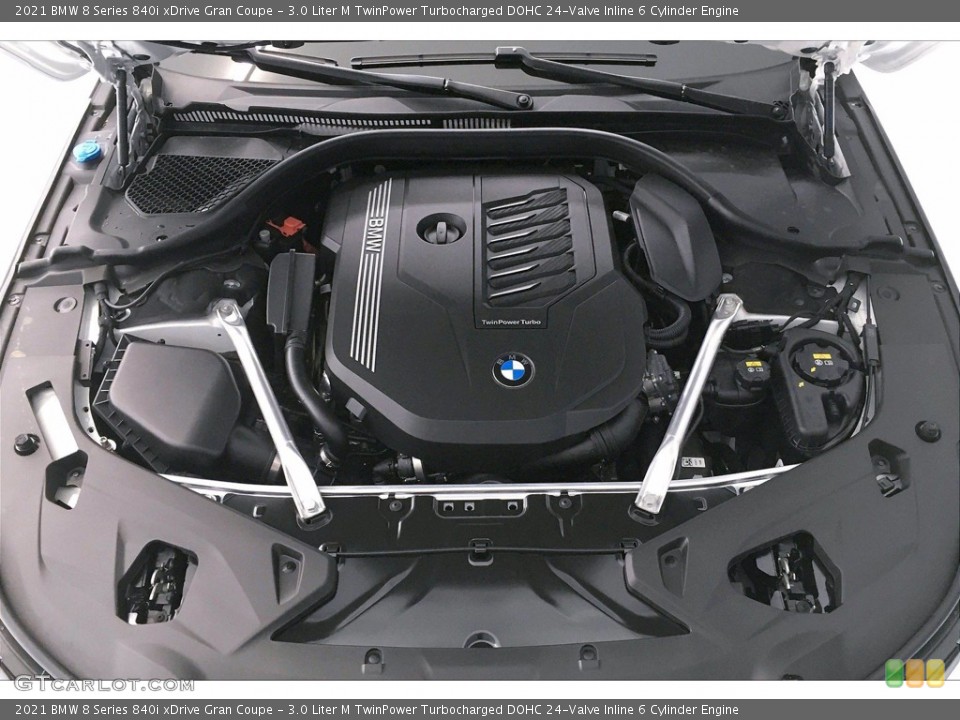 3.0 Liter M TwinPower Turbocharged DOHC 24-Valve Inline 6 Cylinder Engine for the 2021 BMW 8 Series #140383795