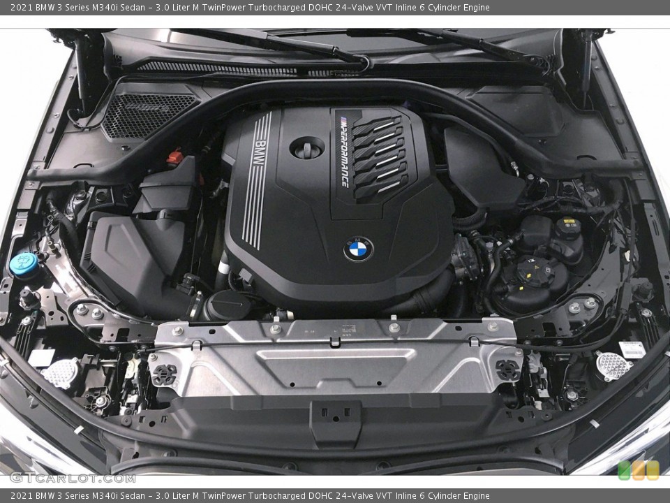 3.0 Liter M TwinPower Turbocharged DOHC 24-Valve VVT Inline 6 Cylinder Engine for the 2021 BMW 3 Series #140386867