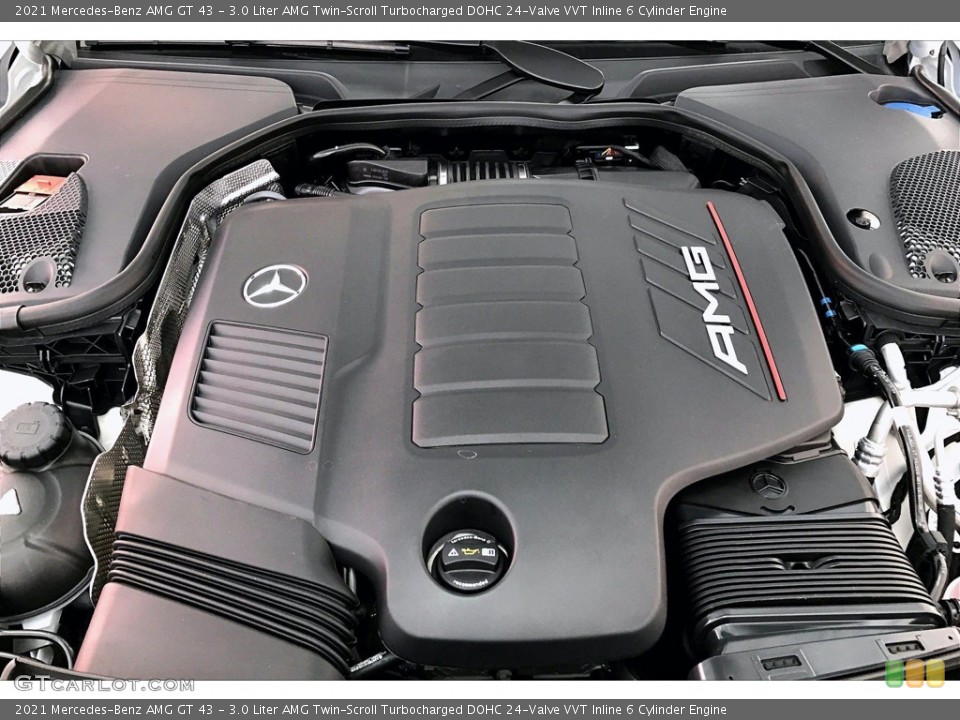 3.0 Liter AMG Twin-Scroll Turbocharged DOHC 24-Valve VVT Inline 6 Cylinder Engine for the 2021 Mercedes-Benz AMG GT #140388967