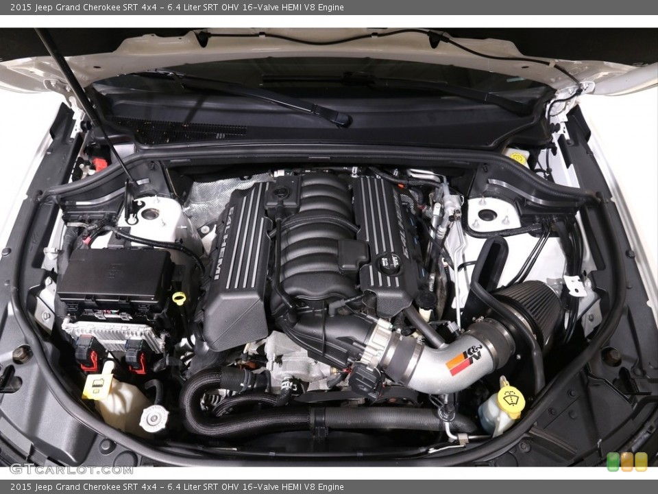 6.4 Liter SRT OHV 16-Valve HEMI V8 2015 Jeep Grand Cherokee Engine