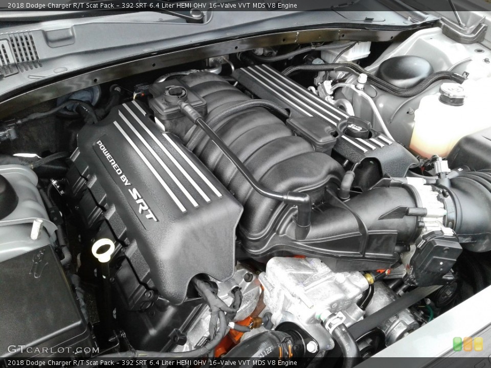 392 SRT 6.4 Liter HEMI OHV 16-Valve VVT MDS V8 Engine for the 2018 Dodge Charger #140408504
