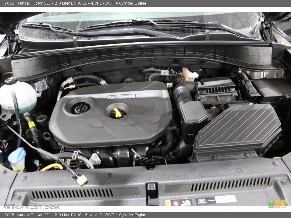 2.0 Liter DOHC 16-valve D-CVVT 4 Cylinder Engine for the 2018 Hyundai Tucson #140428450