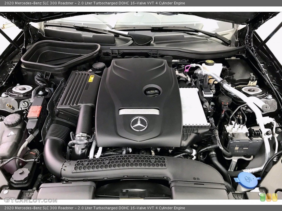 2.0 Liter Turbocharged DOHC 16-Valve VVT 4 Cylinder 2020 Mercedes-Benz SLC Engine
