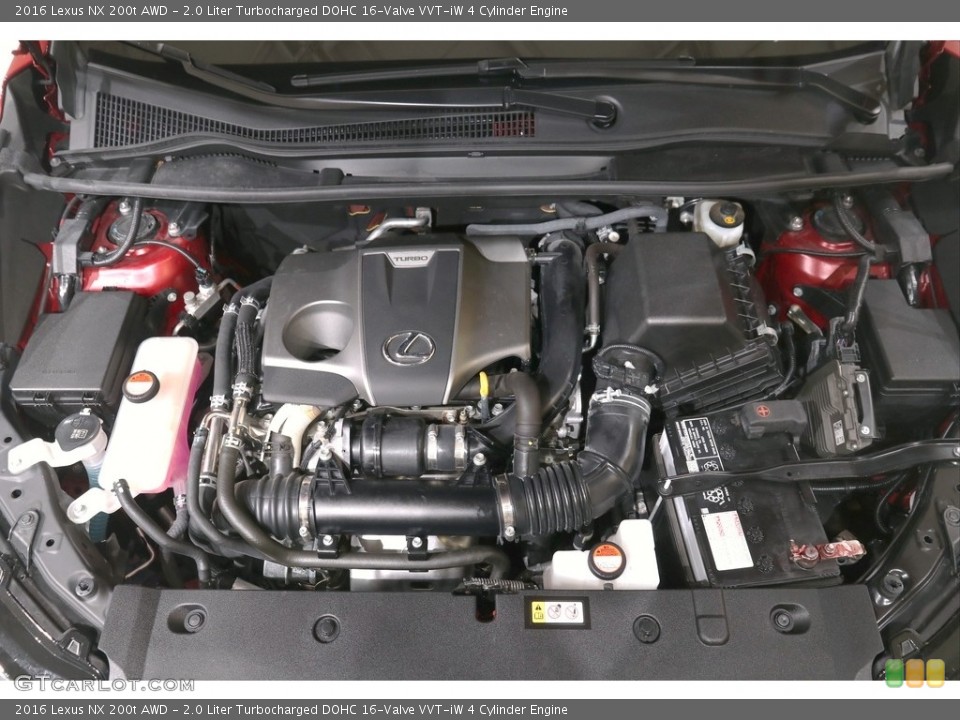 2.0 Liter Turbocharged DOHC 16-Valve VVT-iW 4 Cylinder Engine for the 2016 Lexus NX #140441222
