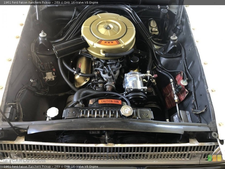 289 ci OHV 16-Valve V8 1961 Ford Falcon Engine
