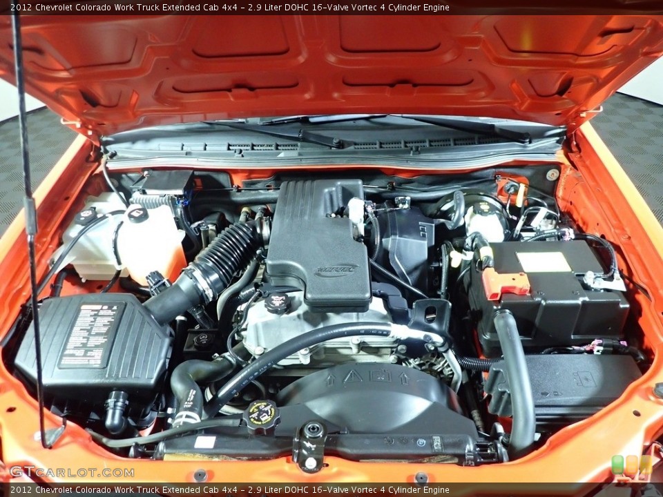 2.9 Liter DOHC 16-Valve Vortec 4 Cylinder Engine for the 2012 Chevrolet Colorado #140480737