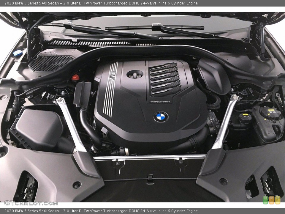3.0 Liter DI TwinPower Turbocharged DOHC 24-Valve Inline 6 Cylinder Engine for the 2020 BMW 5 Series #140528548
